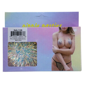 🦋B2G1🦋WESTERN FASHION Flakes Nipple Pasties 1148